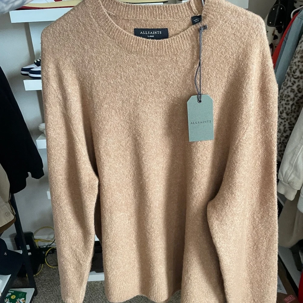 All Saints Sweater Wool L - Picture 1 of 8